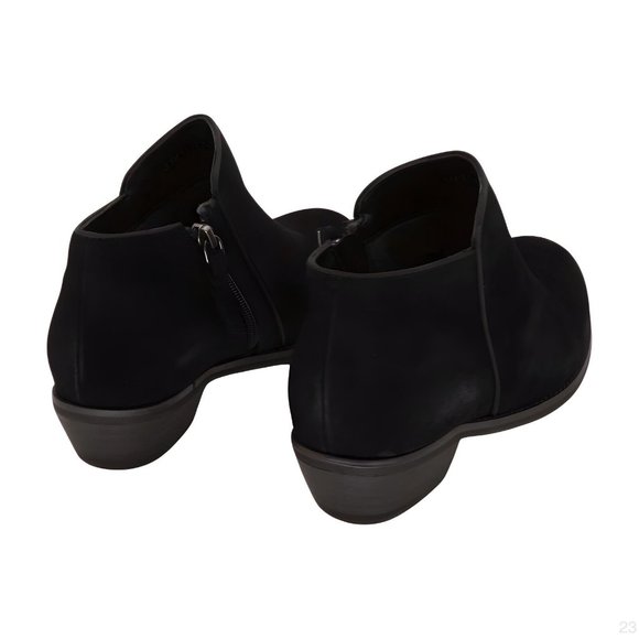 Softwalk Womens Rocklin Loafer Flat, Black Suede, Size 8.5 - Picture 2 of 5